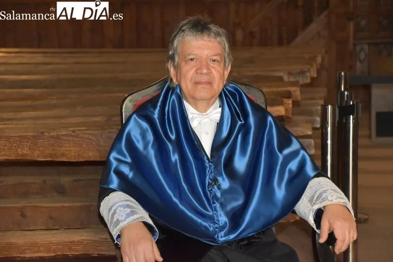 Ceremonia en el Paraninfo para el nombramiento de dos nuevos doctores honoris causa de la USAL, la antropóloga argentina Rita Segato y el neurofisiólogo colombiano Norberto G. Cairasco