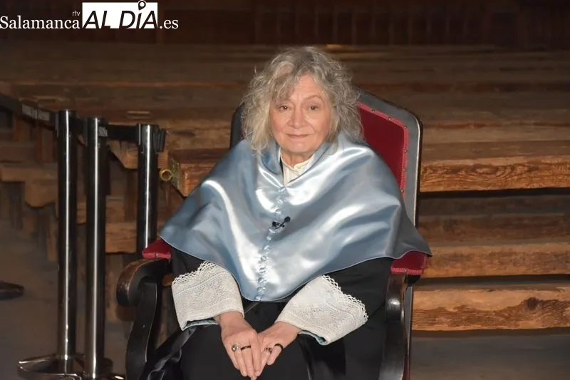 Ceremonia en el Paraninfo para el nombramiento de dos nuevos doctores honoris causa de la USAL, la antropóloga argentina Rita Segato y el neurofisiólogo colombiano Norberto G. Cairasco