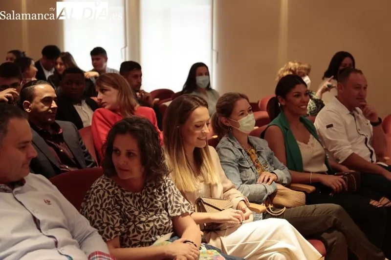 Clausura en el Da2 de los cursos del Centro Joven de Cruz Roja Salamanca. Foto de David Sañudo