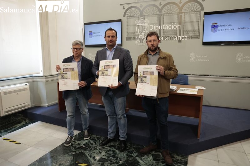 Presentación del proyecto 'Provincias del español' en la Diputación de Salamanca. Foto David Sañudo