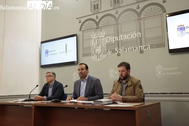 Presentación del proyecto 'Provincias del español' en la Diputación de Salamanca. Foto David Sañudo