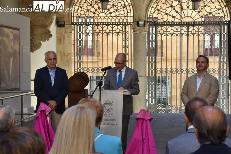 Presentación de la tercera edición del proyecto turístico taurino “Encina Charra”, que promueve la Diputación de Salamanca. Foto de Vanesa Martins