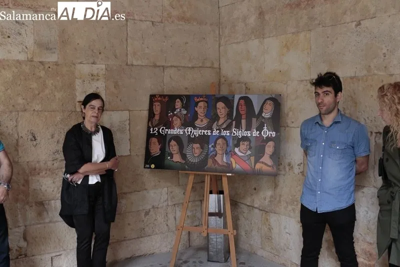 Exposición 'Doce mujeres del Siglo de Oro' en la Casa de las Conchas. Foto de David Sañudo