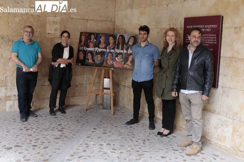Exposición 'Doce mujeres del Siglo de Oro' en la Casa de las Conchas. Foto de David Sañudo