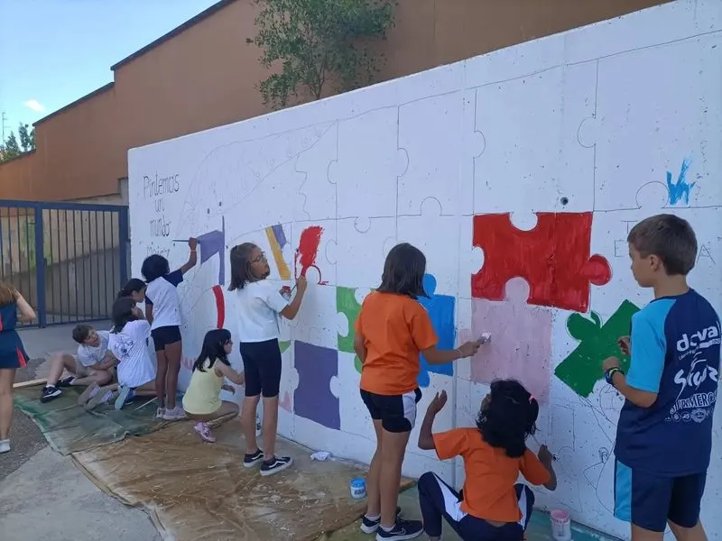 Mercadillo Solidario en el Colegio Antonio Machado