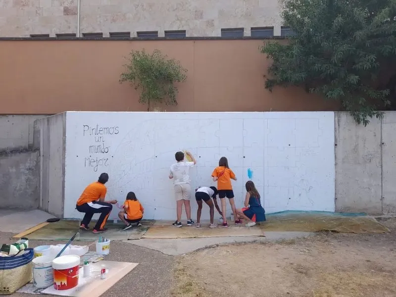 Mercadillo Solidario en el Colegio Antonio Machado