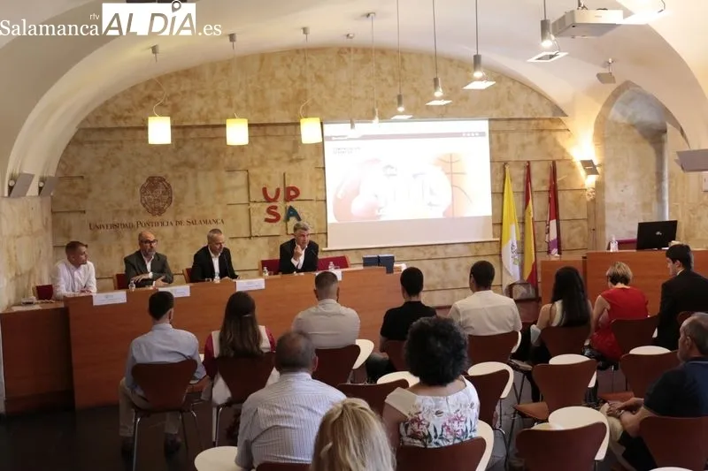 Ceremonia de Fin del Máster en Comunicación Deportiva de la UPSA. Foto David Sañudo