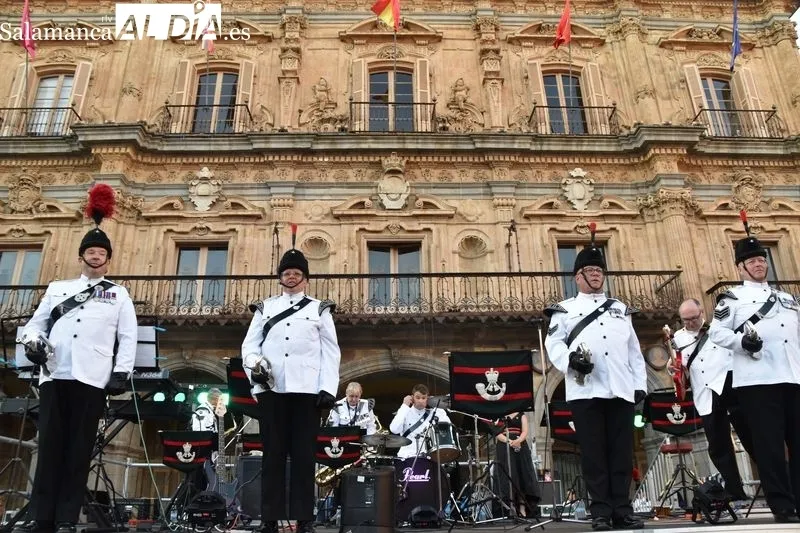Concierto en la Plaza Mayor con The British Army's Salamanca Band