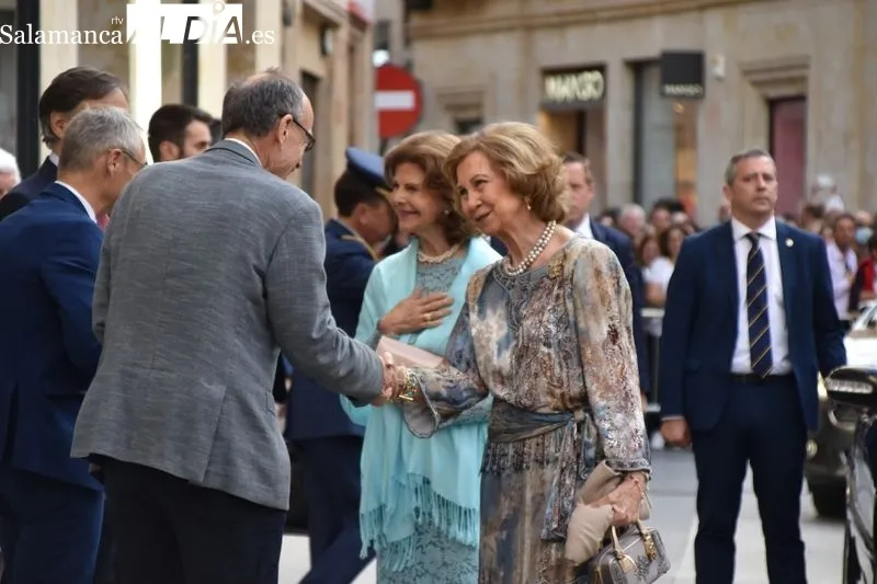 Concierto de la Orquesta Clásica del Teatro Liceo con la asistencia de la Reina Sofía y la Reina Silvia de Suecia