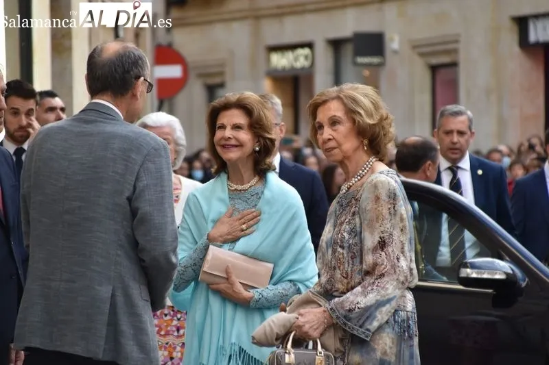 Concierto de la Orquesta Clásica del Teatro Liceo con la asistencia de la Reina Sofía y la Reina Silvia de Suecia