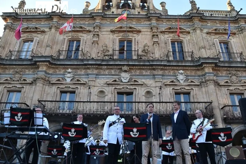 Concierto en la Plaza Mayor con The British Army's Salamanca Band
