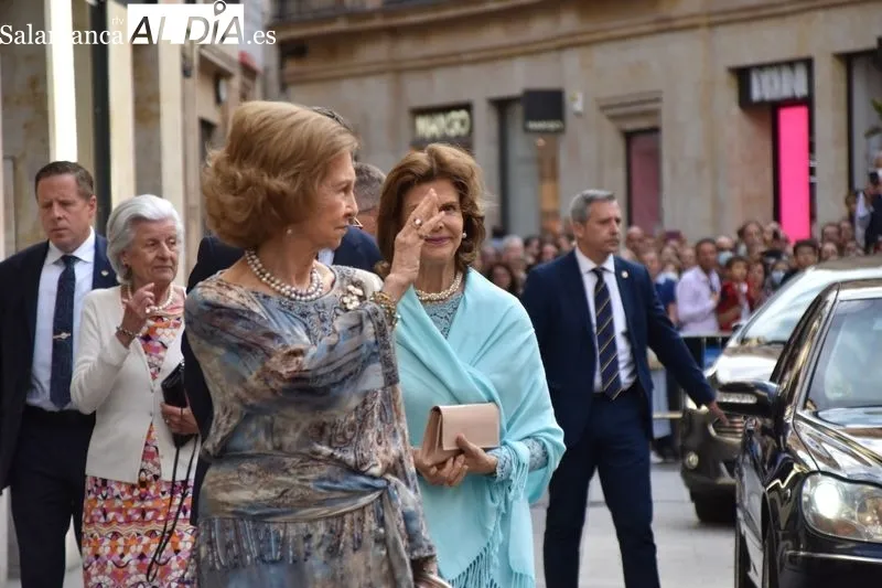 Concierto de la Orquesta Clásica del Teatro Liceo con la asistencia de la Reina Sofía y la Reina Silvia de Suecia