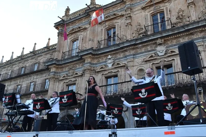 Concierto en la Plaza Mayor con The British Army's Salamanca Band