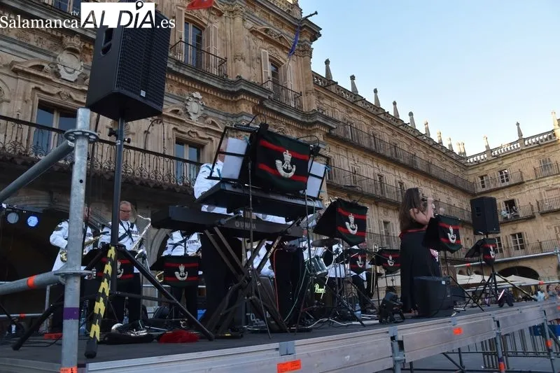 Concierto en la Plaza Mayor con The British Army's Salamanca Band