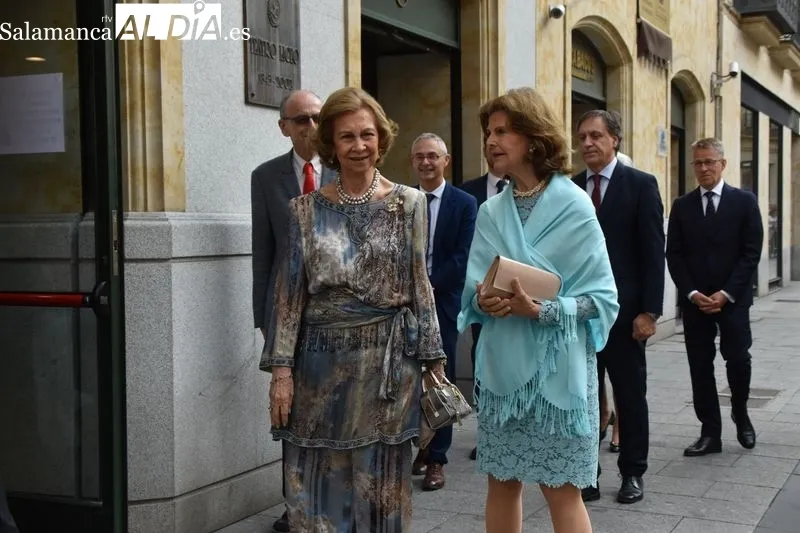 Concierto de la Orquesta Clásica del Teatro Liceo con la asistencia de la Reina Sofía y la Reina Silvia de Suecia