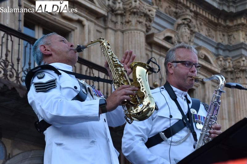 Concierto en la Plaza Mayor con The British Army's Salamanca Band