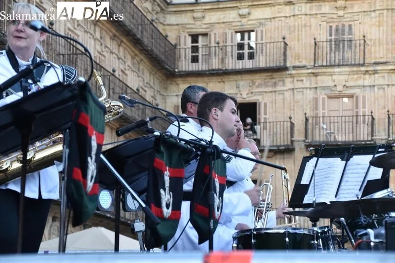 Concierto en la Plaza Mayor con The British Army's Salamanca Band