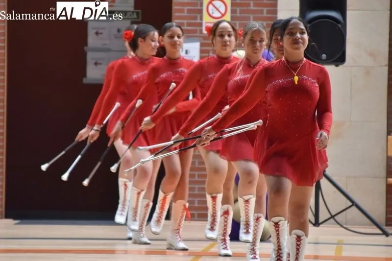 Imágenes del Festival de Majorettes de esta tarde