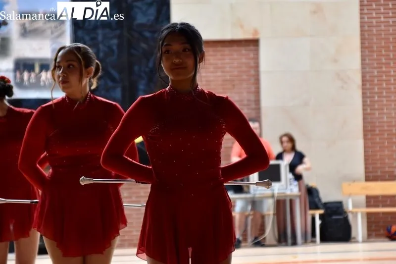 Imágenes del Festival de Majorettes de esta tarde