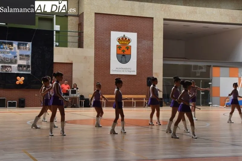 Imágenes del Festival de Majorettes de esta tarde