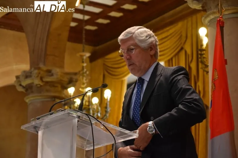 Clausura de la presentación del estudio Análisis del área de influencia de la plataforma logística intermodal de Salamanca | Fotos: Vanesa Martins