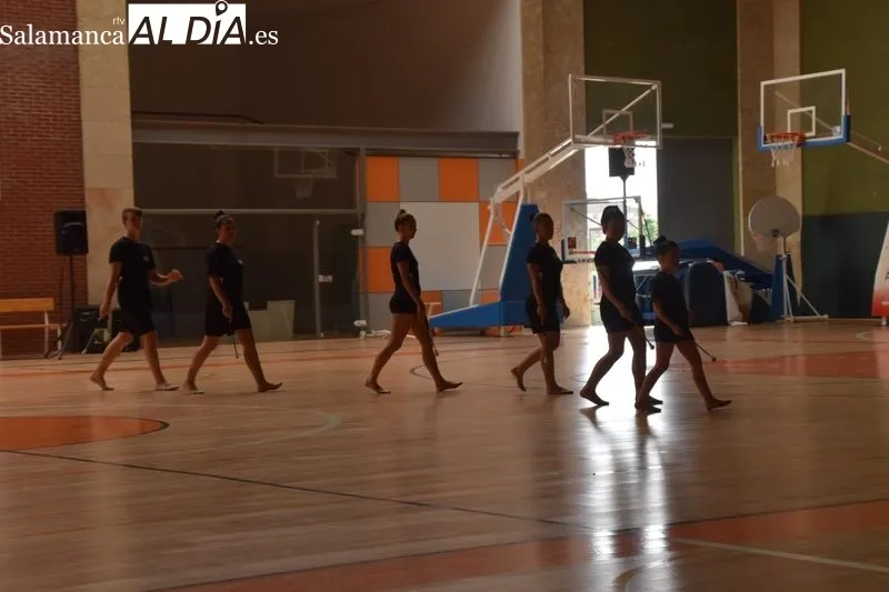 Imágenes del Festival de Majorettes de esta tarde