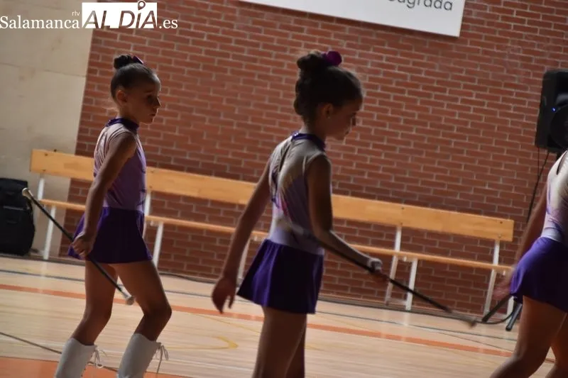 Imágenes del Festival de Majorettes de esta tarde