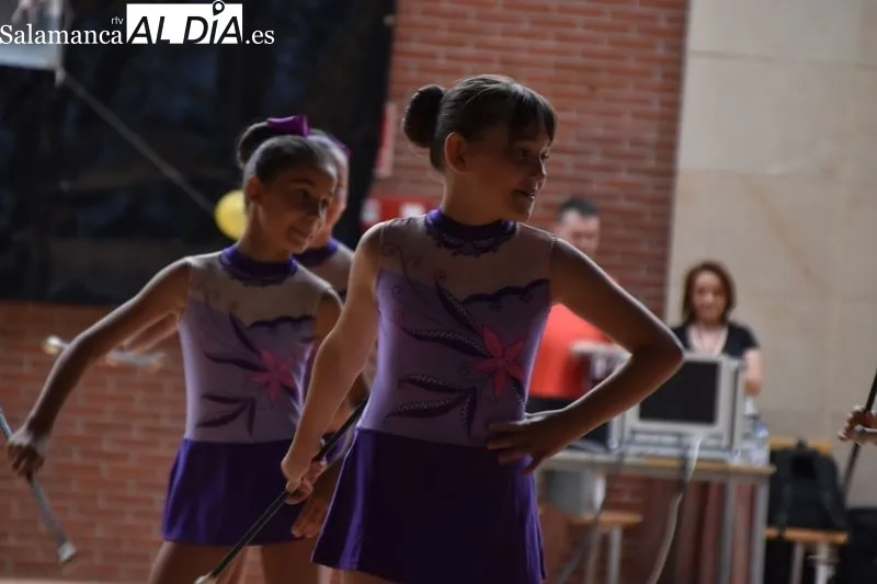 Imágenes del Festival de Majorettes de esta tarde
