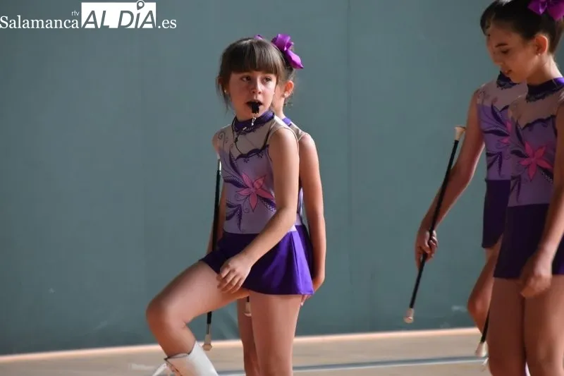 Imágenes del Festival de Majorettes de esta tarde