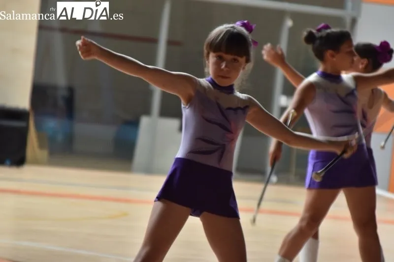 Imágenes del Festival de Majorettes de esta tarde