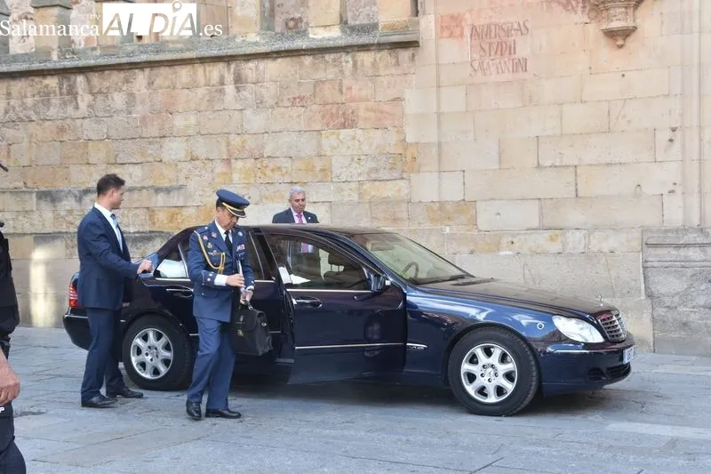 Llegada de la Reina Sofía al Paraninfo de la USAL | Fotos: Vanesa Martins