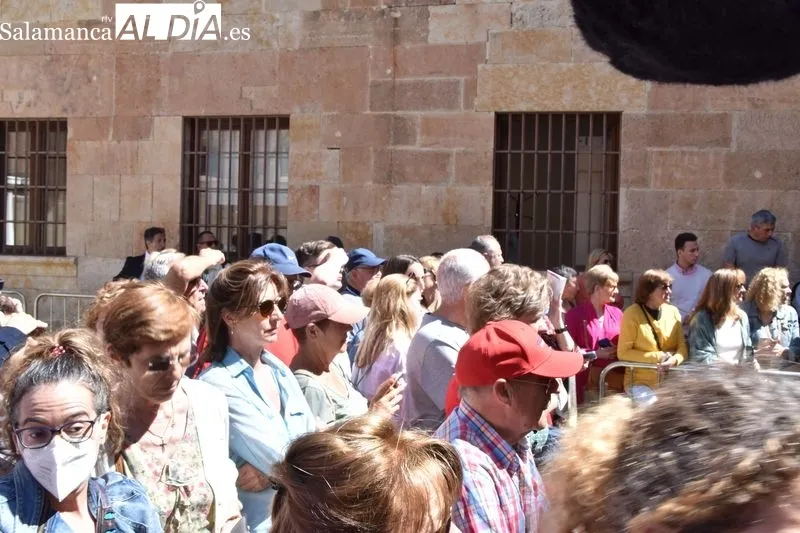 Llegada de la Reina Sofía al Paraninfo de la USAL | Fotos: Vanesa Martins