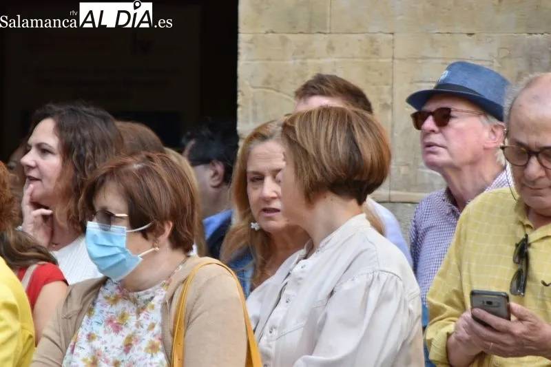 Llegada de la Reina Sofía al Paraninfo de la USAL | Fotos: Vanesa Martins
