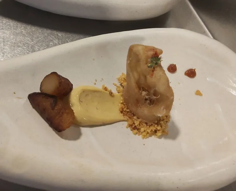 “Crujiente de oreja de cochinillo” de Las Tapas de Gonzalo, premiado a Pincho de Oro 2022