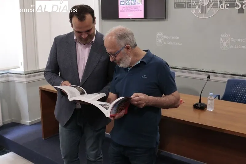 Presentación del libro 'Caracterización micológica de la Finca Castro Enríquez, emblema de la dehesa salmantina', en la Diputación de Salamanca. Foto de David Sañudo