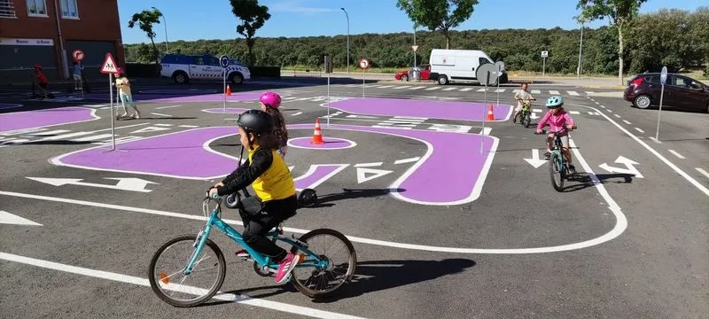 Foto 4 - La Polic&iacute;a Local de Alba y Terradillos retoma las jornadas de Educaci&oacute;n Vial en los colegios