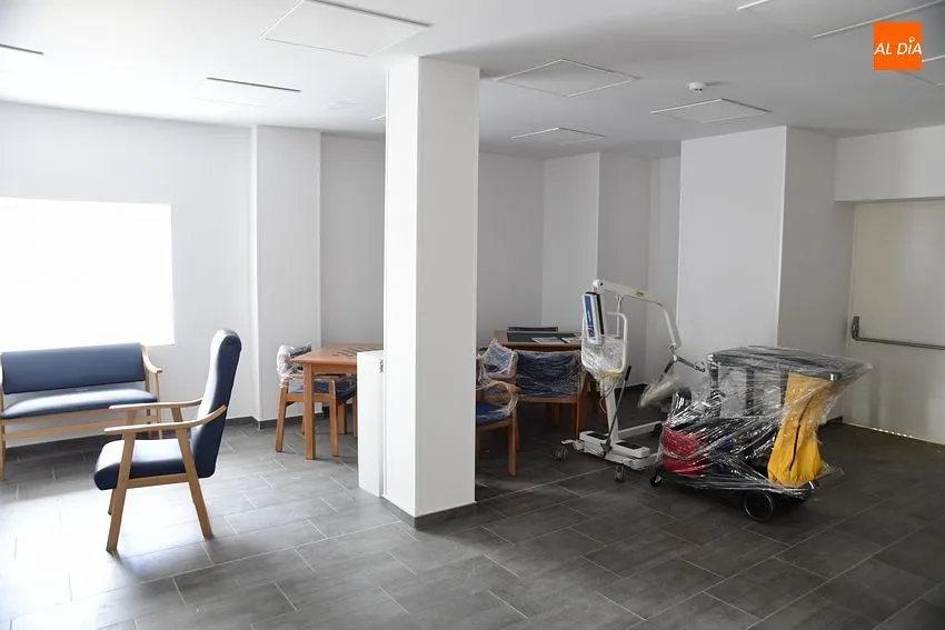 La residencia de mayores está ya terminada a espera de ser licitada para su puesta en funcionamiento/ Fotos: Adrián M. Pastor