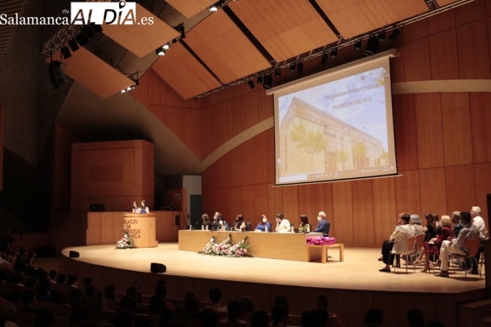 Graduación de los alumnos de Trabajo Social en la Universidad de Salamanca 2022