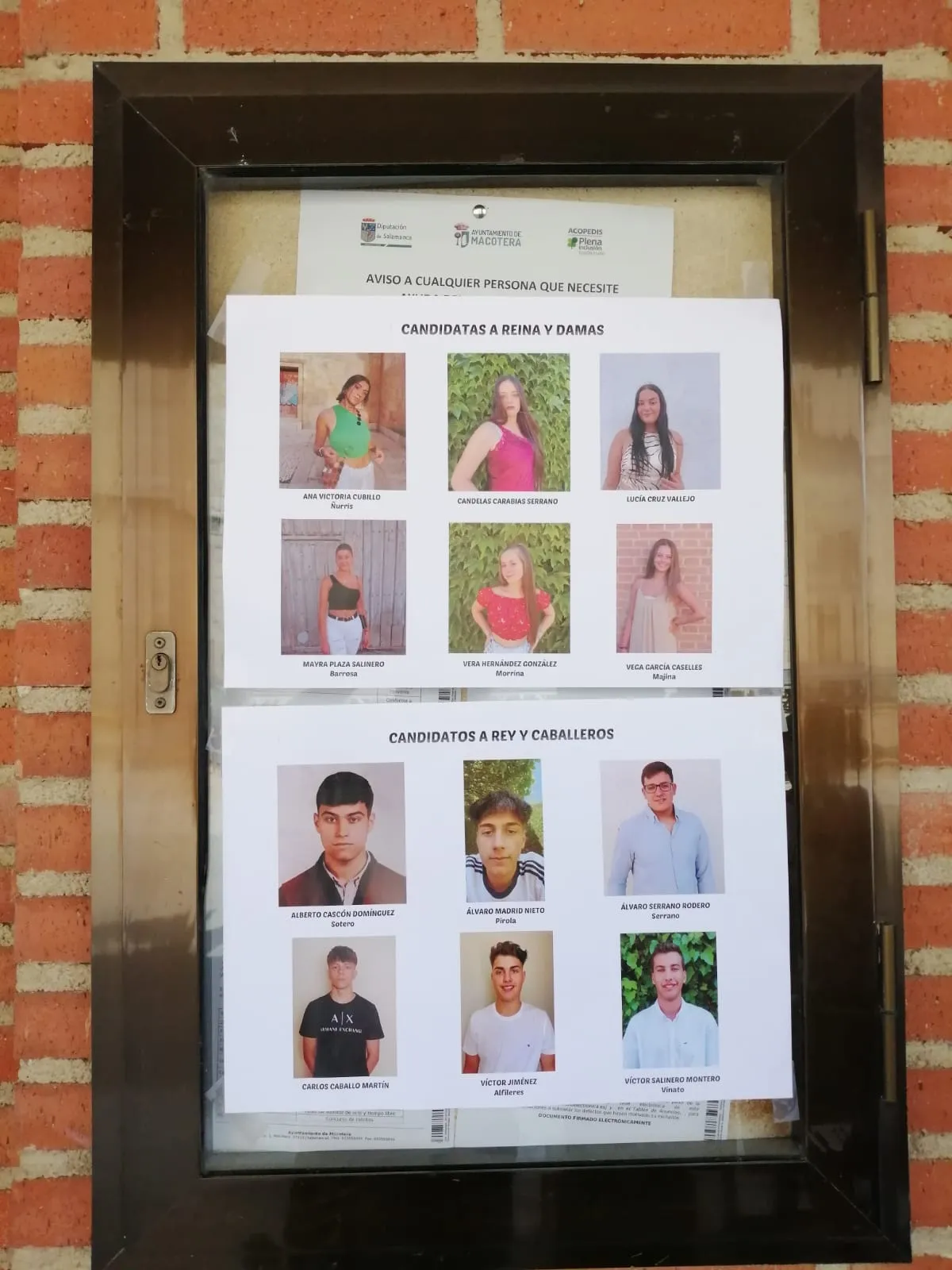 Foto 4 - Vega Garc&iacute;a y &Aacute;lvaro Serrano, elegidos reyes de las ilusionadas Cortes de Honor para las fiestas de San Roque 2022 en Macotera