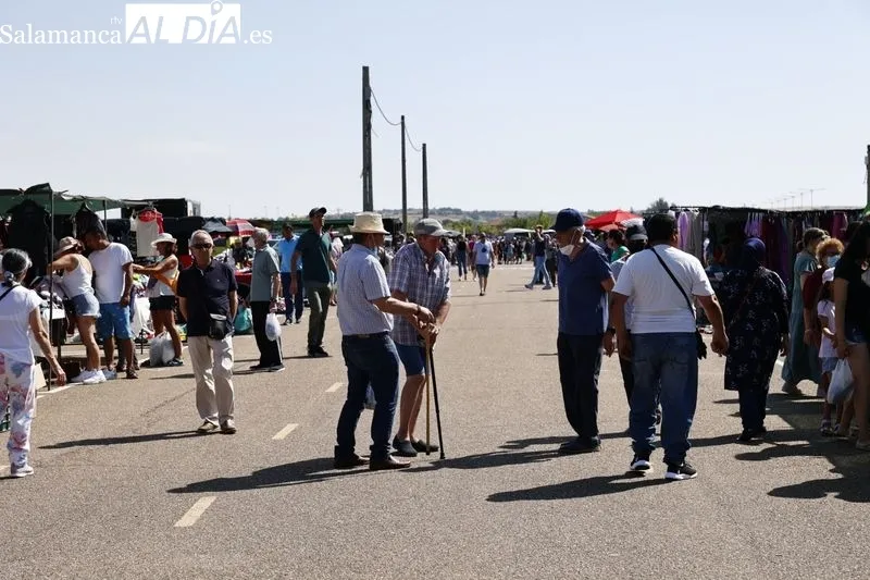 El rastro de La Aldehuela durante la mañana de este domingo