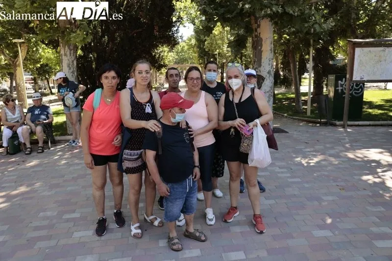Los salmantinos disfrutan en La Alamedilla con 'Mójate 2022' en solidaridad con la esclerosis múltiple