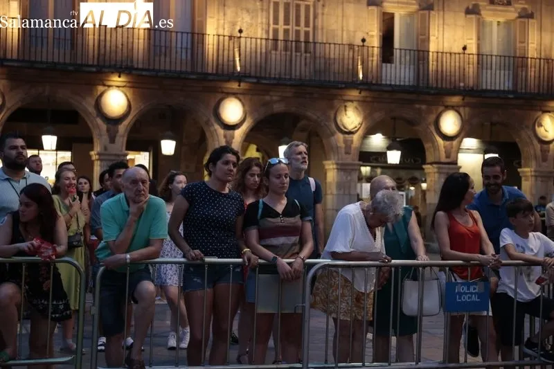 Concierto de la Orquesta Sinfónica y Coro de RTVE en la Plaza Mayor de Salamanca