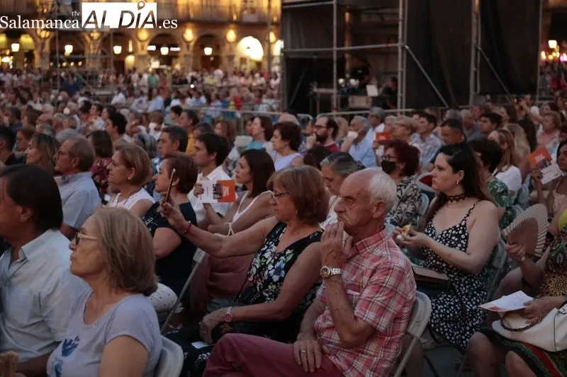 Concierto de la Orquesta Sinfónica y Coro de RTVE en la Plaza Mayor de Salamanca