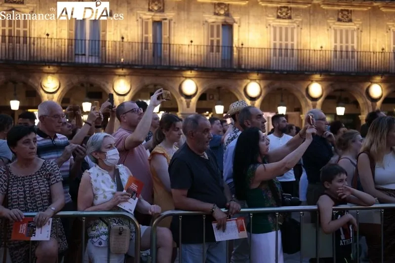 Concierto de la Orquesta Sinfónica y Coro de RTVE en la Plaza Mayor de Salamanca