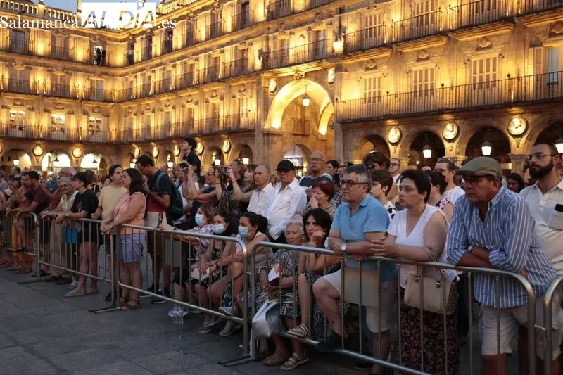 Concierto de la Orquesta Sinfónica y Coro de RTVE en la Plaza Mayor de Salamanca