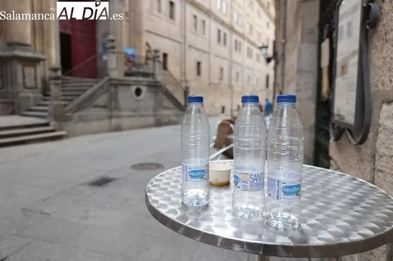 Efectos del calor se dejan notar en las calles salmantinas