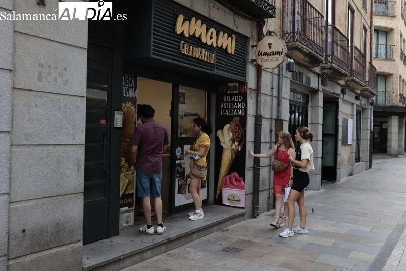 Efectos del calor se dejan notar en las calles salmantinas