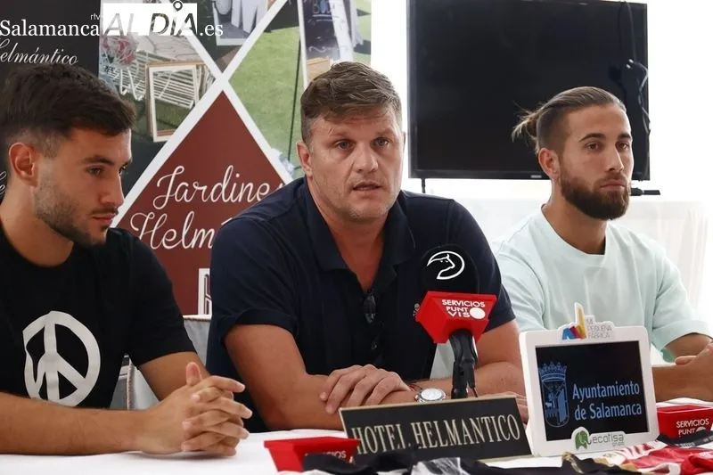 Foto 7 - Mario G&oacute;mez, Losada y Borja D&iacute;az abren la ronda de presentaciones en Unionistas