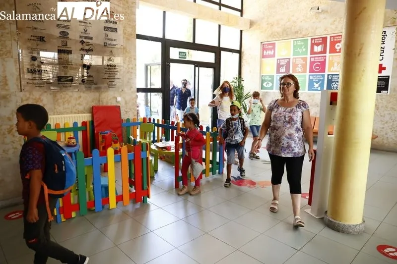 Llegada de los niños saharauis a Salamanca