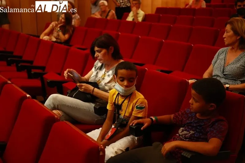Llegada de los niños saharauis a Salamanca